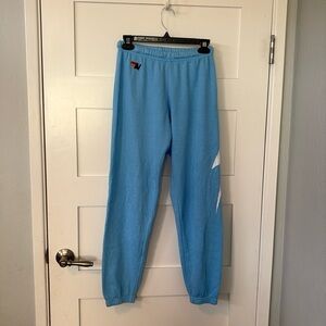 Blue lightning bult aviator nation sweatpants!